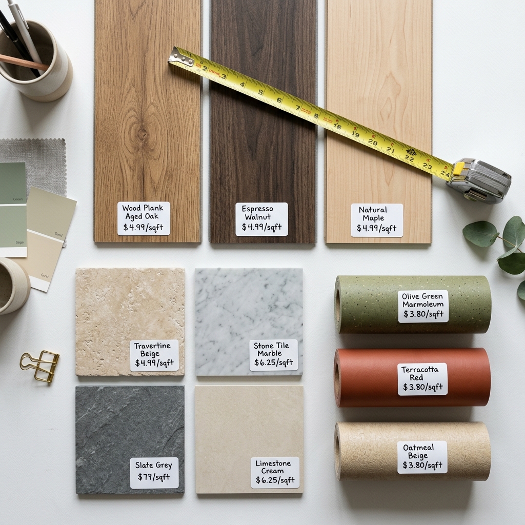 Prix Sol Lino/Vinyle en 2026 : Budget Complet et Exemples